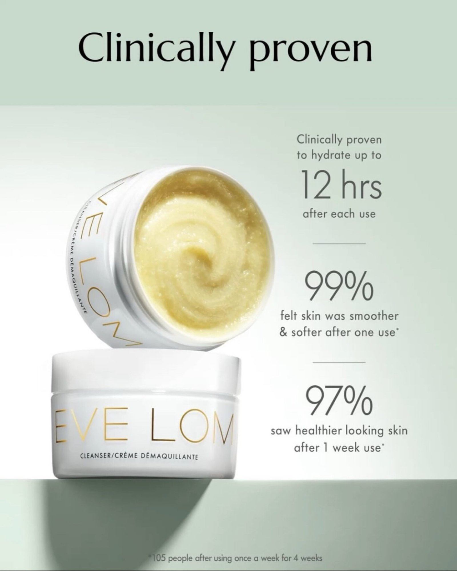 EVE LOM Cleanser with cotton cloth (unboxed), 30ml - Image 5