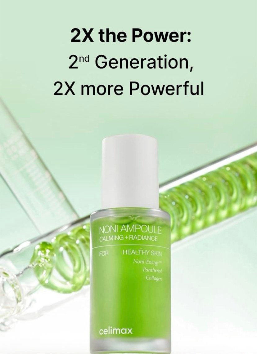 celimax Noni Ampoule Calming + Radiance 30ml. - Image 2
