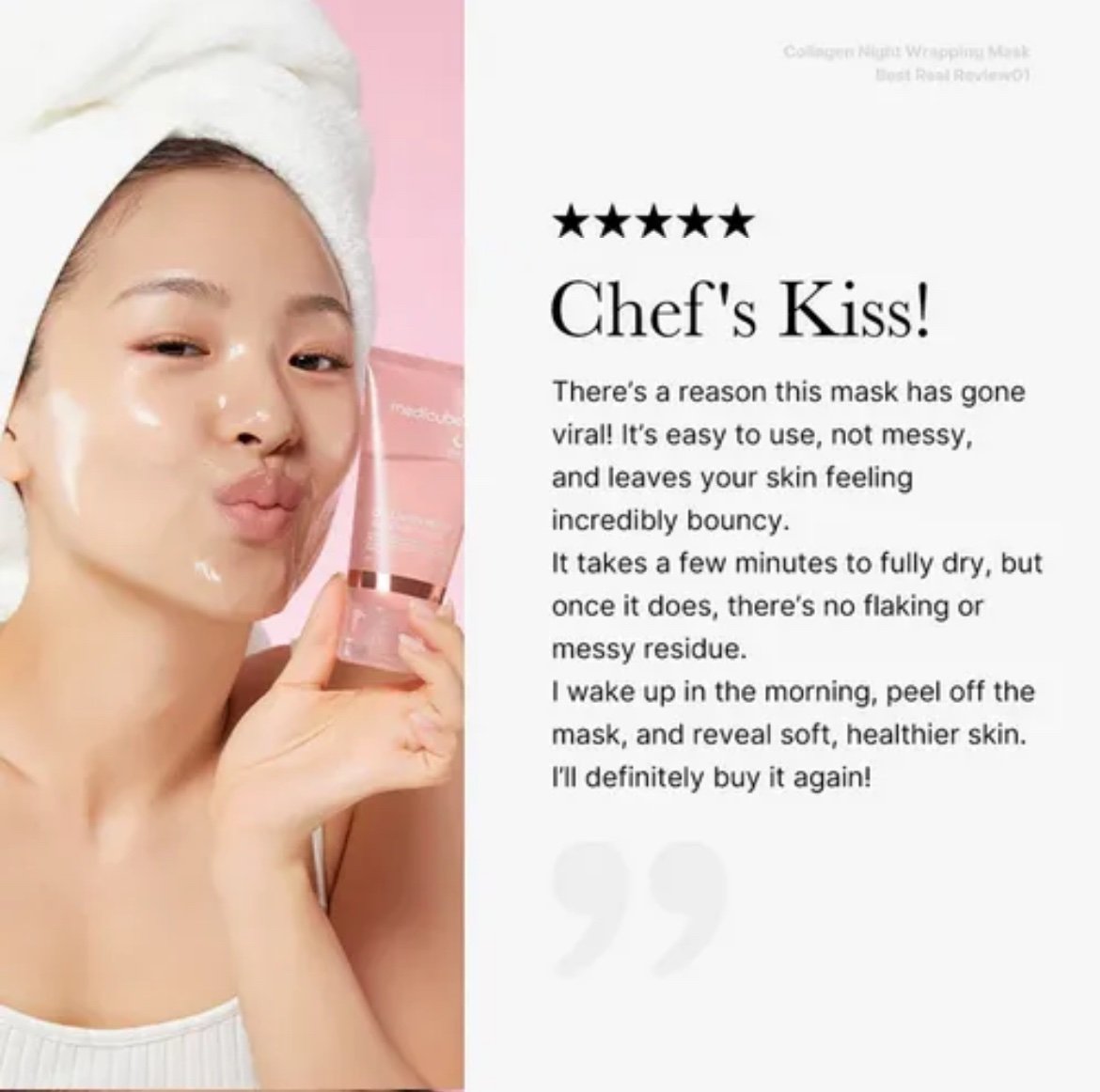 Medicube Collagen Night Wrapping Mask - Image 9