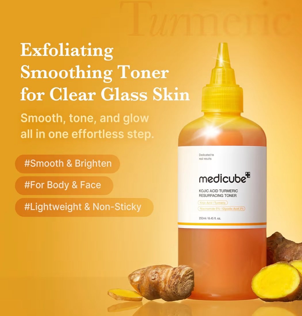 Medicube Kojic Acid Turmeric Resurfacing Toner - Image 2