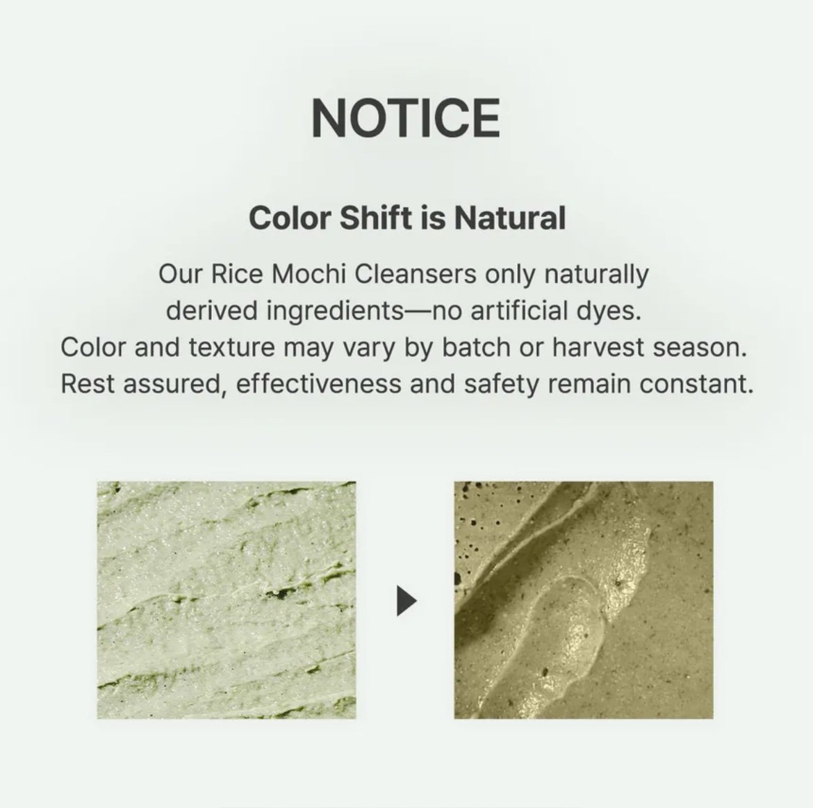 Arencia Fresh Green Rice Mochi Cleanser - Image 9