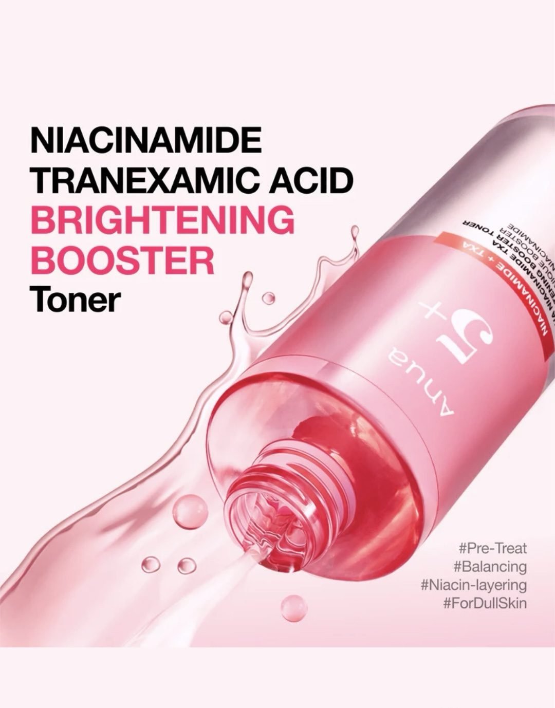Anua Niacinamide TXA Brightening Booster Toner 250ml. - Image 2