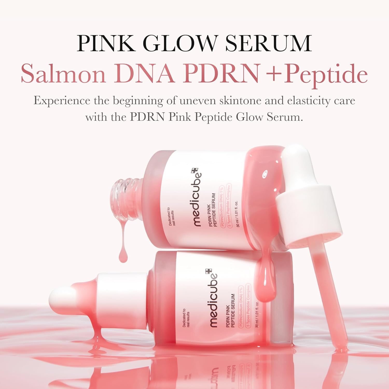 medicube PDRN Pink Peptide Serum 30ml. - Image 2