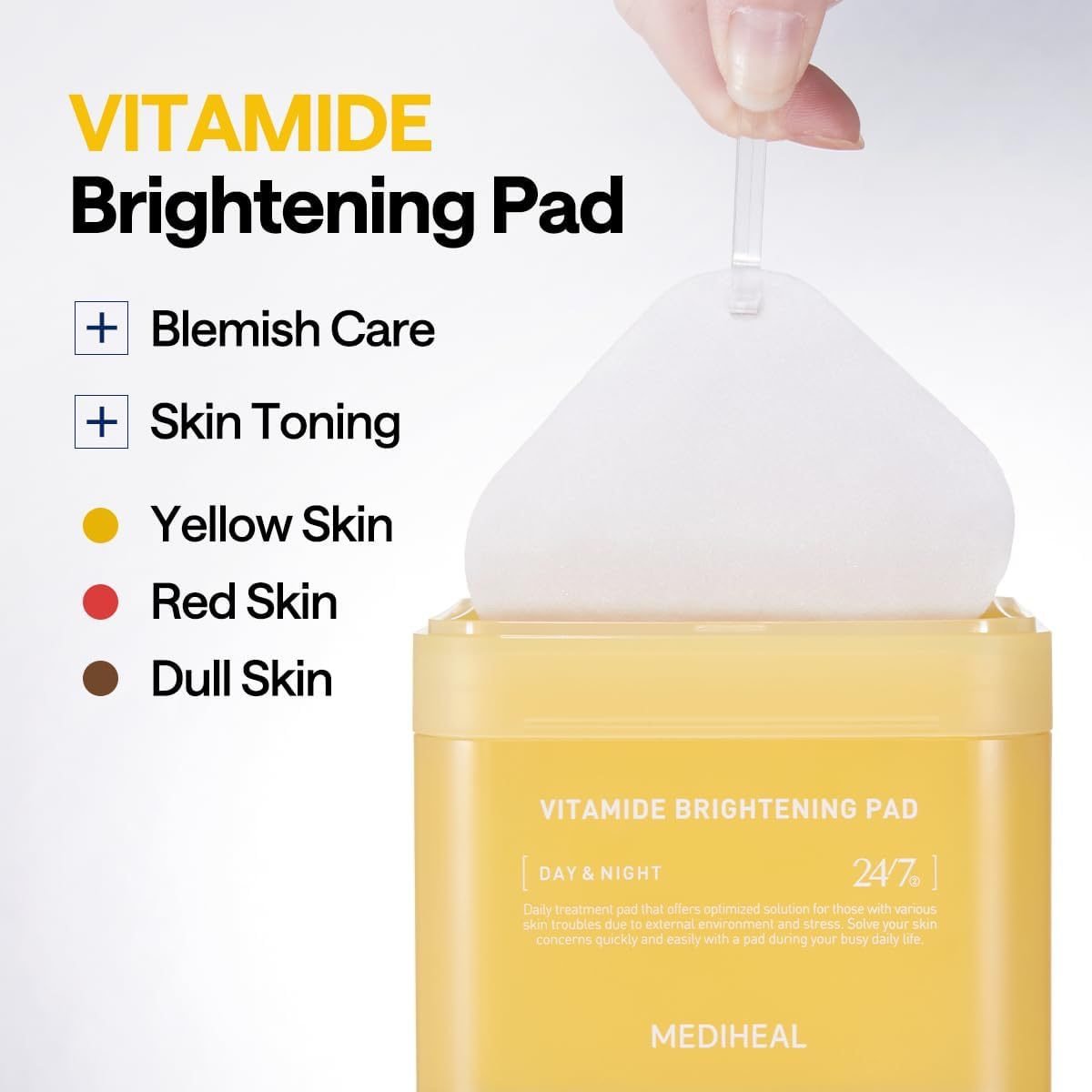Mediheal Vitamide Brightening Pad (100 pads) - Image 8