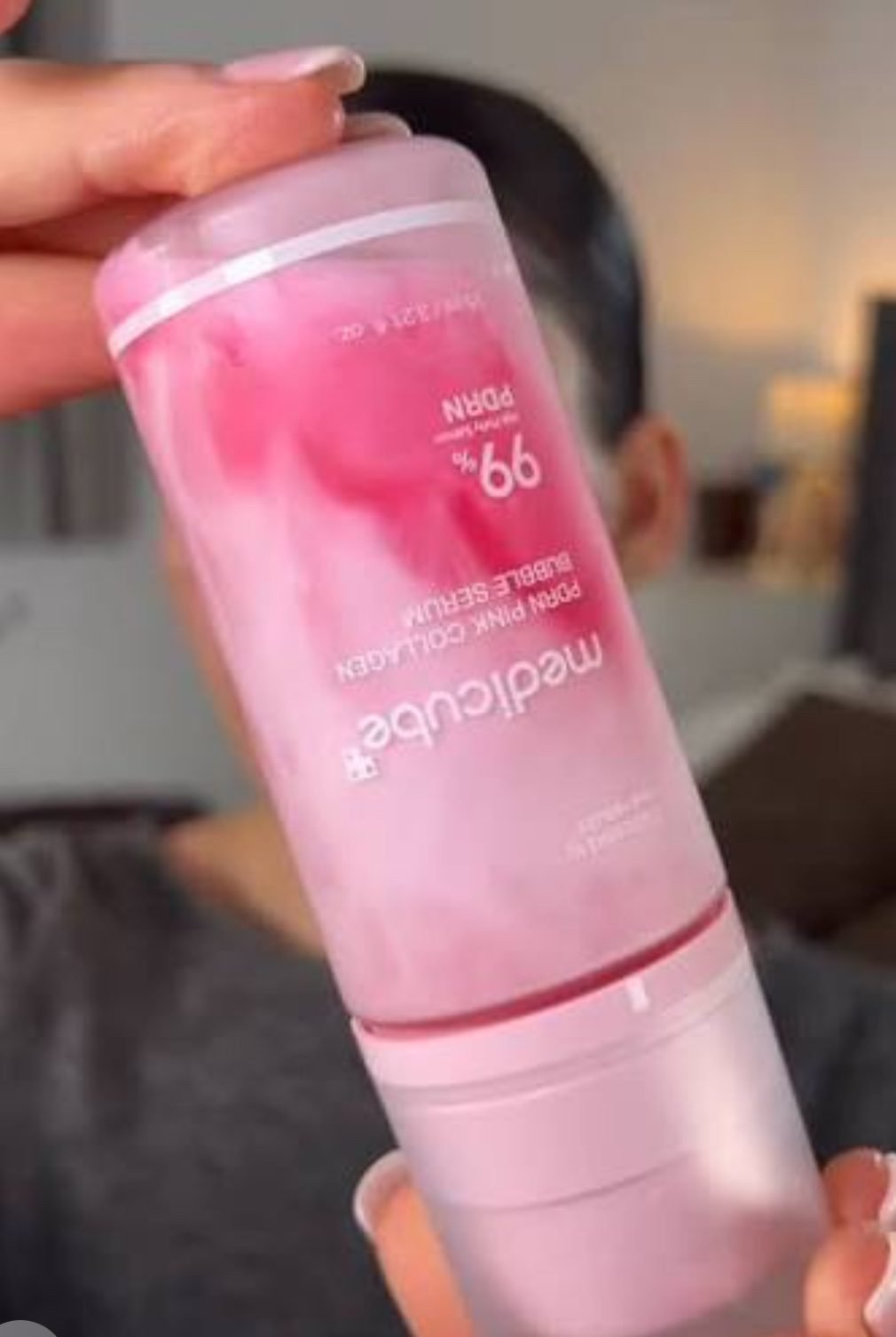 Medicube PDRN Pink Collagen Bubble Serum, 95ml - Image 9